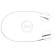 Cable, parking brake K11165 ABS, Thumbnail 3