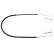 Cable, parking brake K11166 ABS, Thumbnail 2