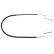 Cable, parking brake K11166 ABS