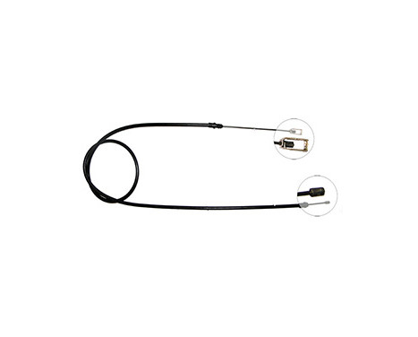 Cable, parking brake K11171 ABS, Image 2