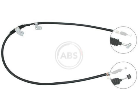 Cable, parking brake K11187 ABS, Image 3