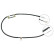 Cable, parking brake K11258 ABS, Thumbnail 2