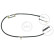 Cable, parking brake K11258 ABS, Thumbnail 3