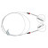Cable, parking brake K11265 ABS, Thumbnail 2