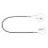 Cable, parking brake K11267 ABS, Thumbnail 2