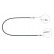 Cable, parking brake K11267 ABS