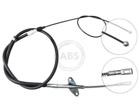 Cable, parking brake K11317 ABS, Image 3