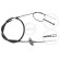 Cable, parking brake K11317 ABS, Thumbnail 3