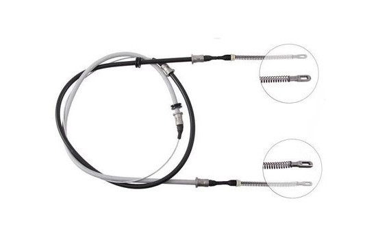 Cable, parking brake K11345 ABS, Image 2