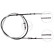 Cable, parking brake K11345 ABS, Thumbnail 3