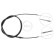 Cable, parking brake K11396 ABS, Thumbnail 3
