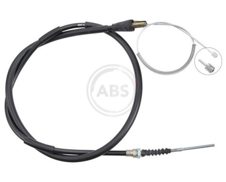 Cable, parking brake K11428 ABS, Image 2