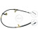Cable, parking brake K11458 ABS, Thumbnail 2
