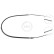 Cable, parking brake K11466 ABS, Thumbnail 3