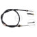 Cable, parking brake K11468 ABS, Thumbnail 3