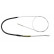Cable, parking brake K11476 ABS, Thumbnail 2