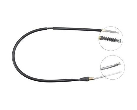 Cable, parking brake K11477 ABS, Image 2