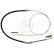 Cable, parking brake K11486 ABS, Thumbnail 3