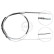 Cable, parking brake K11556 ABS, Thumbnail 3