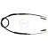 Cable, parking brake K11566 ABS, Thumbnail 3