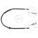 Cable, parking brake K11616 ABS, Thumbnail 3