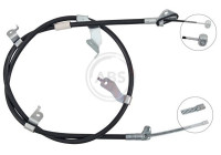 Cable, parking brake K11643 ABS