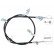 Cable, parking brake K11644 ABS