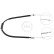 Cable, parking brake K11687 ABS, Thumbnail 3