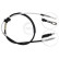 Cable, parking brake K11726 ABS, Thumbnail 3