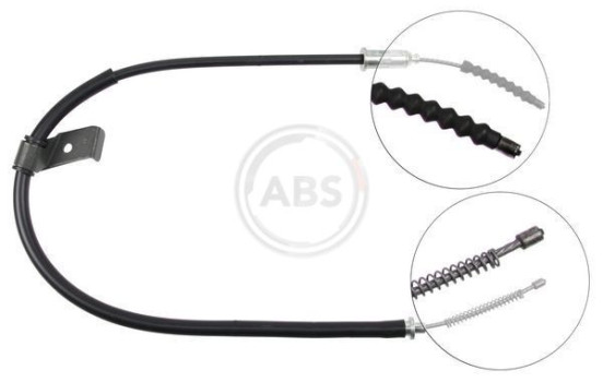 Cable, parking brake K11727 ABS, Image 3