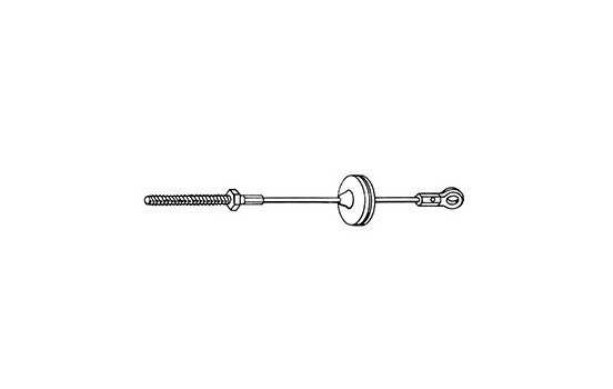 Cable, parking brake K11781 ABS, Image 2