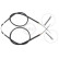 Cable, parking brake K11805 ABS, Thumbnail 3