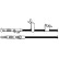 Cable, parking brake K11807 ABS, Thumbnail 2