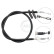 Cable, parking brake K11818 ABS, Thumbnail 3