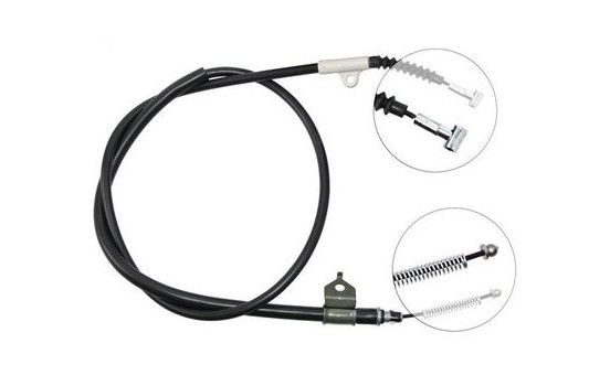 Cable, parking brake K11828 ABS, Image 2