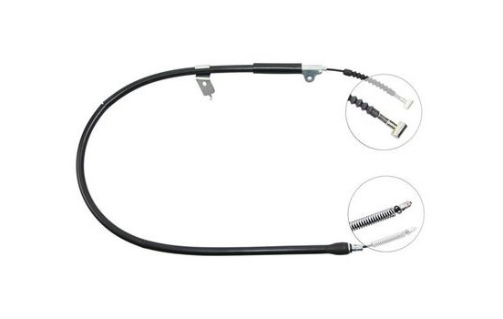 Cable, parking brake K11837 ABS, Image 2