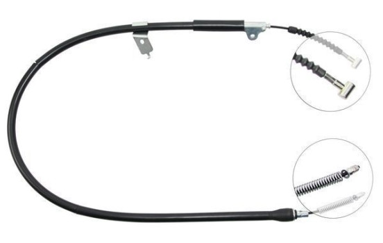 Cable, parking brake K11837 ABS