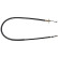 Cable, parking brake K11866 ABS, Thumbnail 2