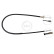 Cable, parking brake K11866 ABS, Thumbnail 3