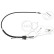 Cable, parking brake K11996 ABS, Thumbnail 2
