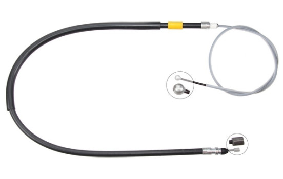 Cable, parking brake K12029 ABS