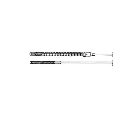 Cable, parking brake K12068 ABS, Image 2