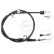 Cable, parking brake K12090 ABS, Thumbnail 2