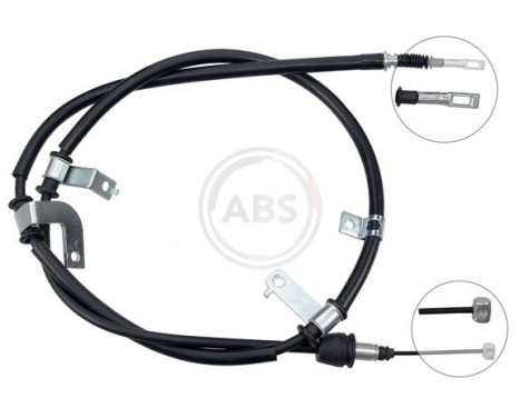 Cable, parking brake K12093 ABS, Image 2