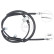Cable, parking brake K12100 ABS, Thumbnail 2