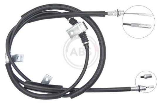 Cable, parking brake K12100 ABS, Image 2
