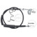 Cable, parking brake K12102 ABS, Thumbnail 2