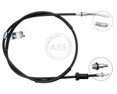 Cable, parking brake K12105 ABS, Image 2 Cable, parking brake K12105 ABS, Image 2