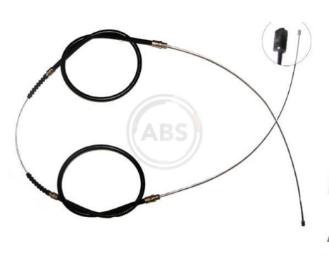 Cable, parking brake K12106 ABS, Image 2