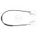 Cable, parking brake K12115 ABS, Thumbnail 3